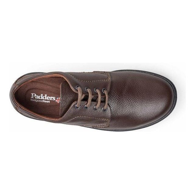 Padders Lunar Casual Shoes - Dark Brown - Beales department store