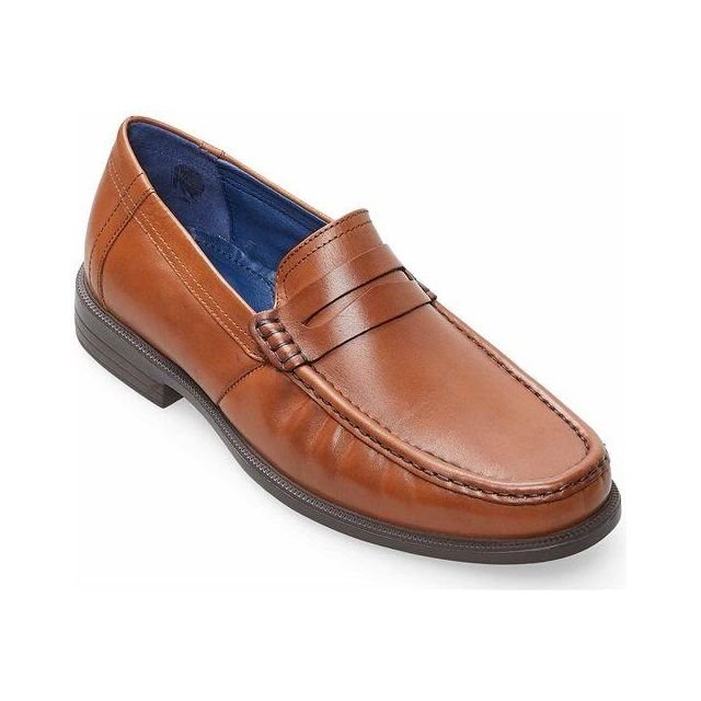 Padders Mens Baron Shoes - Chestnut - Beales department store