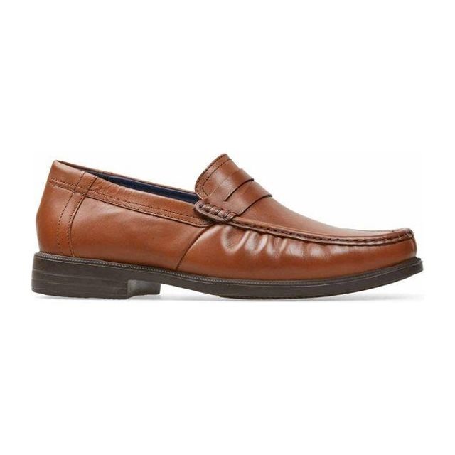 Padders Mens Baron Shoes - Chestnut - Beales department store
