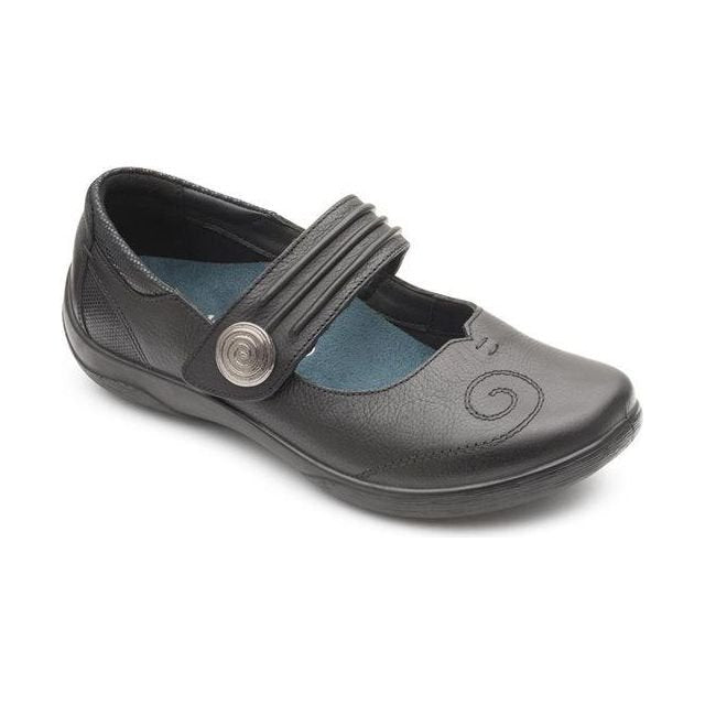 Padders Poem Casual Shoes - Black - Beales department store