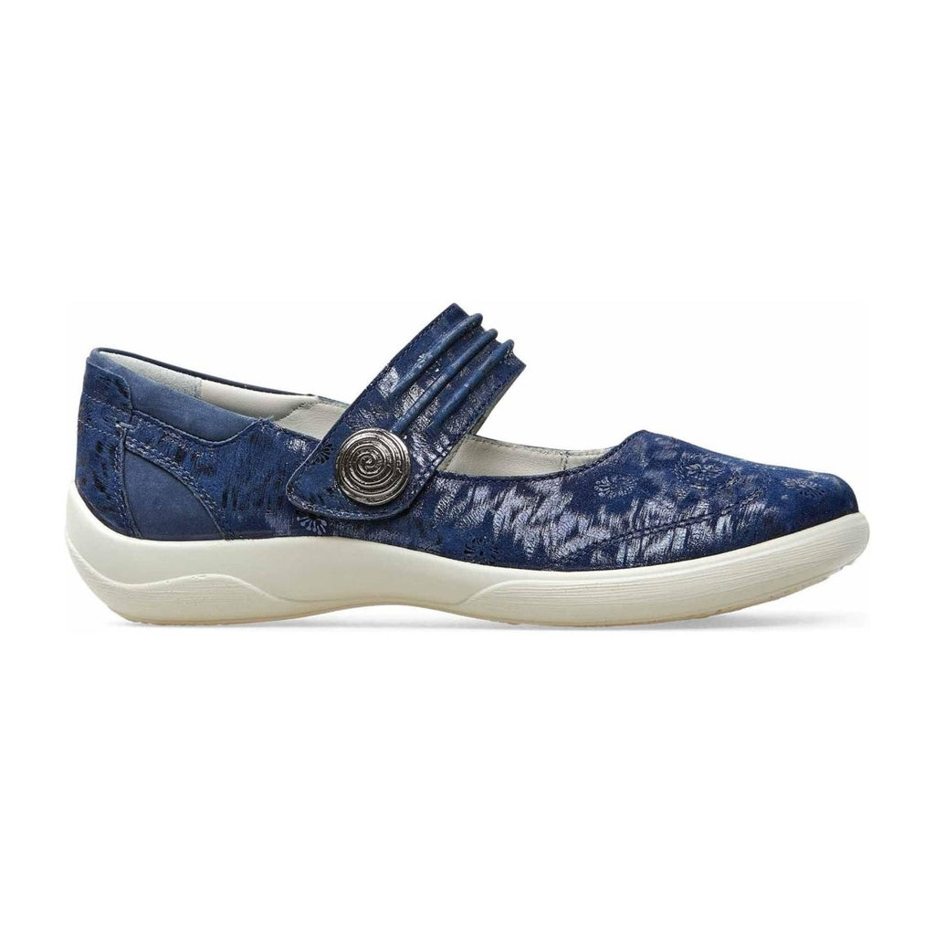 Padders Poem Casual Shoes - Blue - Beales department store
