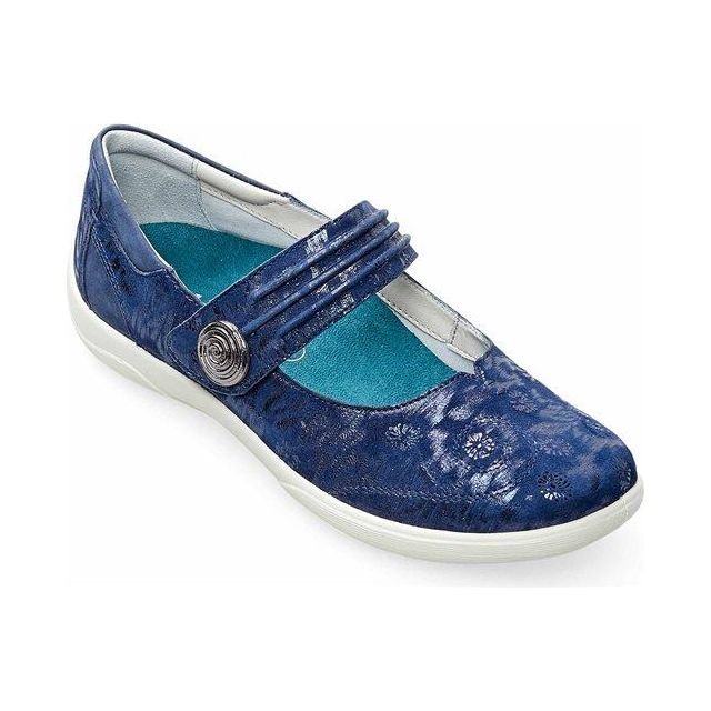 Padders Poem Casual Shoes - Blue - Beales department store