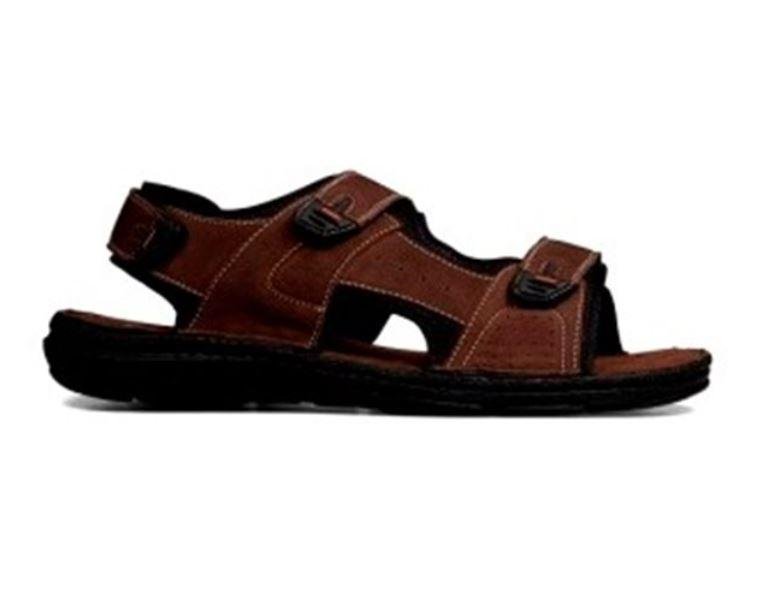 Padders Ramble 3414 2700 Men's Sandals - Brown Nubuck - Beales department store