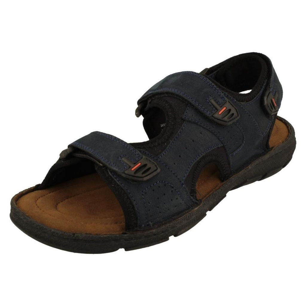 Padders Ramble 3414 4000 Men's Sandals - Navy Nubuck - Beales department store