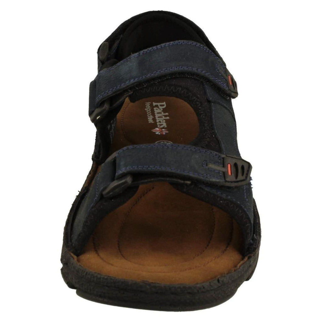 Padders Ramble 3414 4000 Men's Sandals - Navy Nubuck - Beales department store