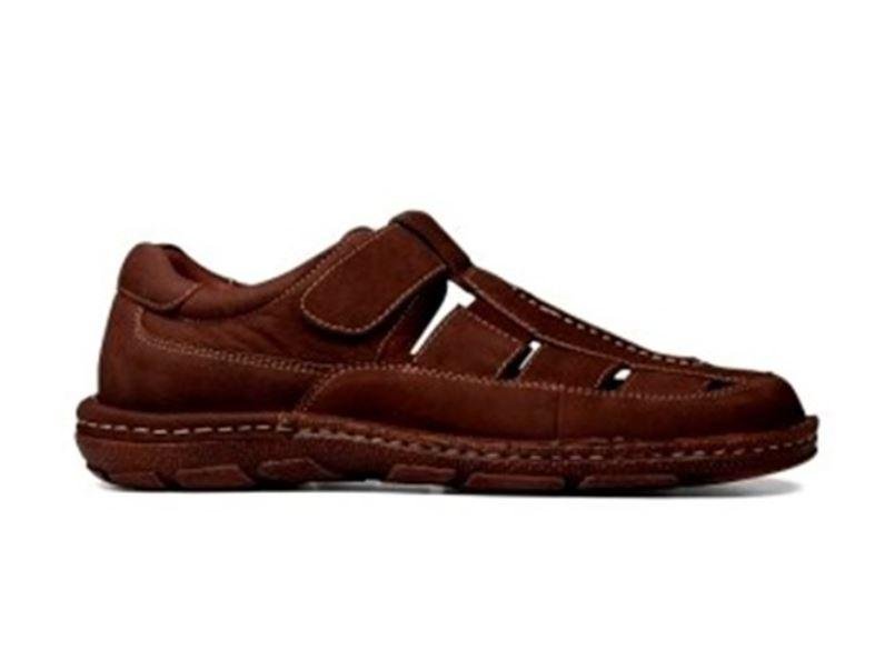 Padders Safari 3416 2700 Men's Shoes - Brown Nubuck - Beales department store