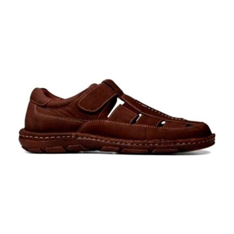 Padders Safari 3416 2700 Men's Shoes - Brown Nubuck - Beales department store