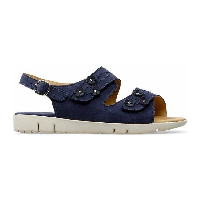 Padders Snowdrop Sandals - Navy - Beales department store
