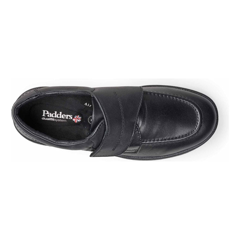 Padders Solar Casual Shoes - Black - Beales department store