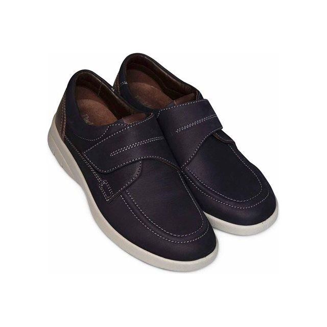 Padders Solar Casual Shoes - Navy Nubuck - Beales department store