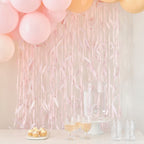 Pink Leaf Wedding Backdrop