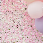 Pink & White Flower Wall Backdrop Tile- 6 Inner Pack