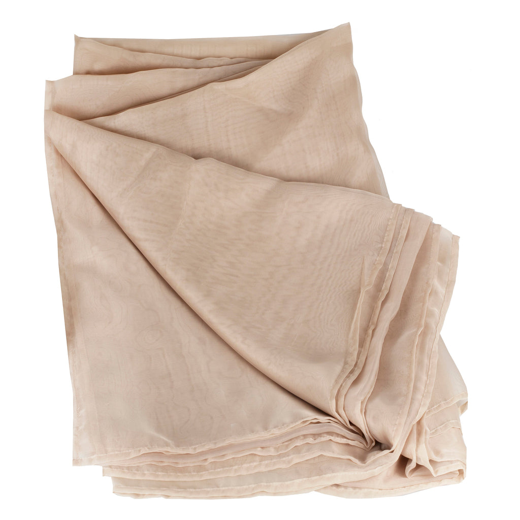 Taupe Draping Fabric Wedding Backdrop