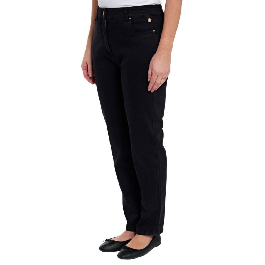 PENNY PLAIN Black Denim Jean Regular - Beales department store