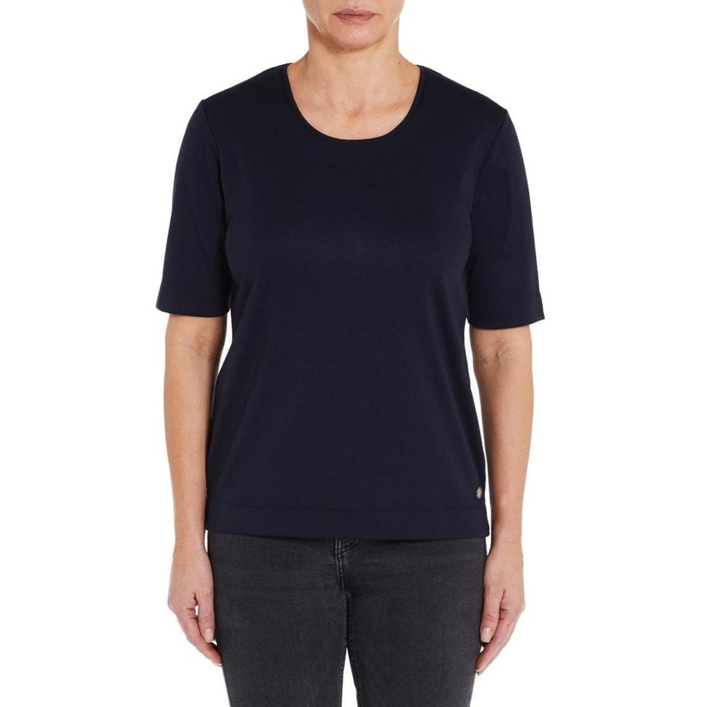 PENNY PLAIN Essential Navy T-shirt - Beales department store