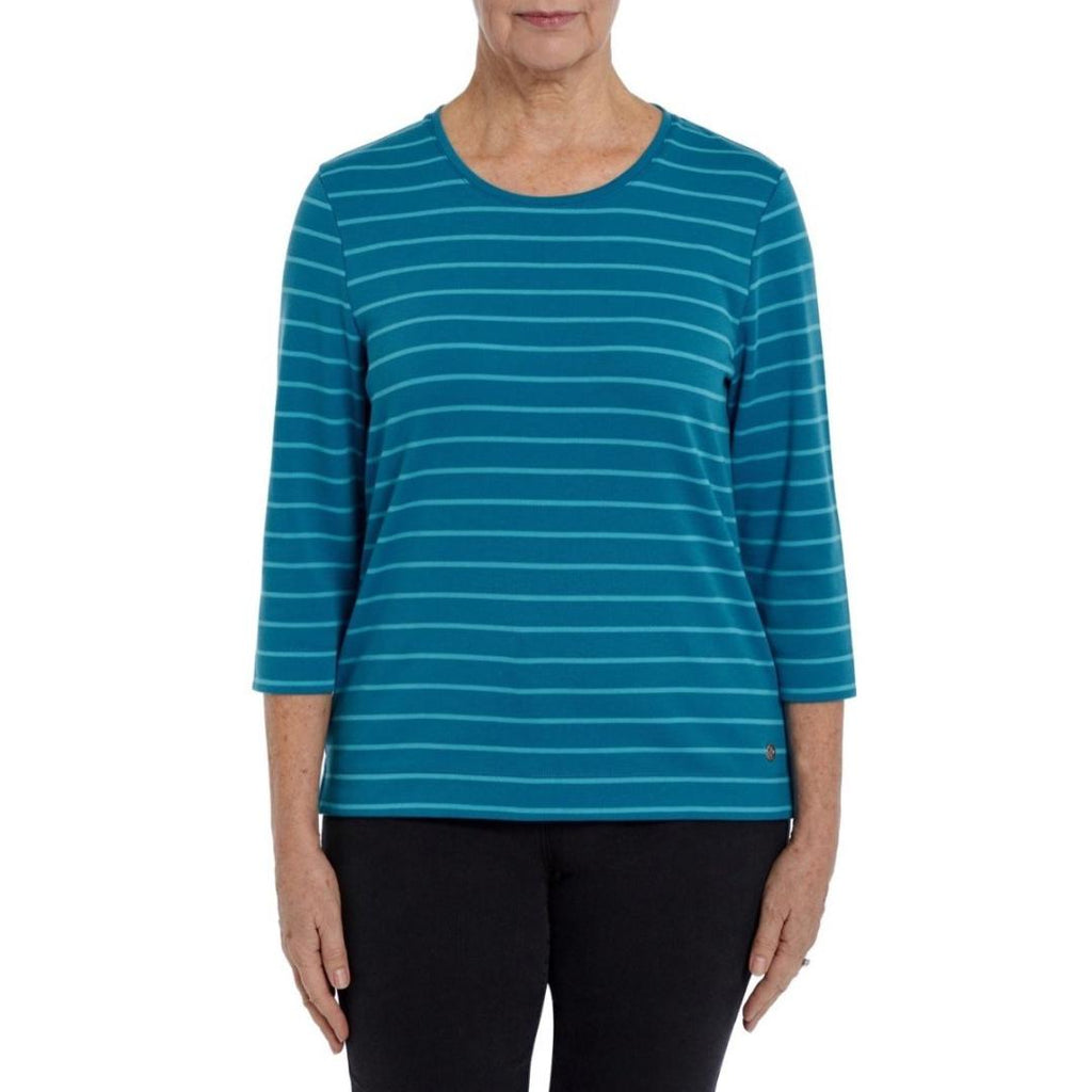 PENNY PLAIN Essential Wedgewood Striped Top - Beales department store