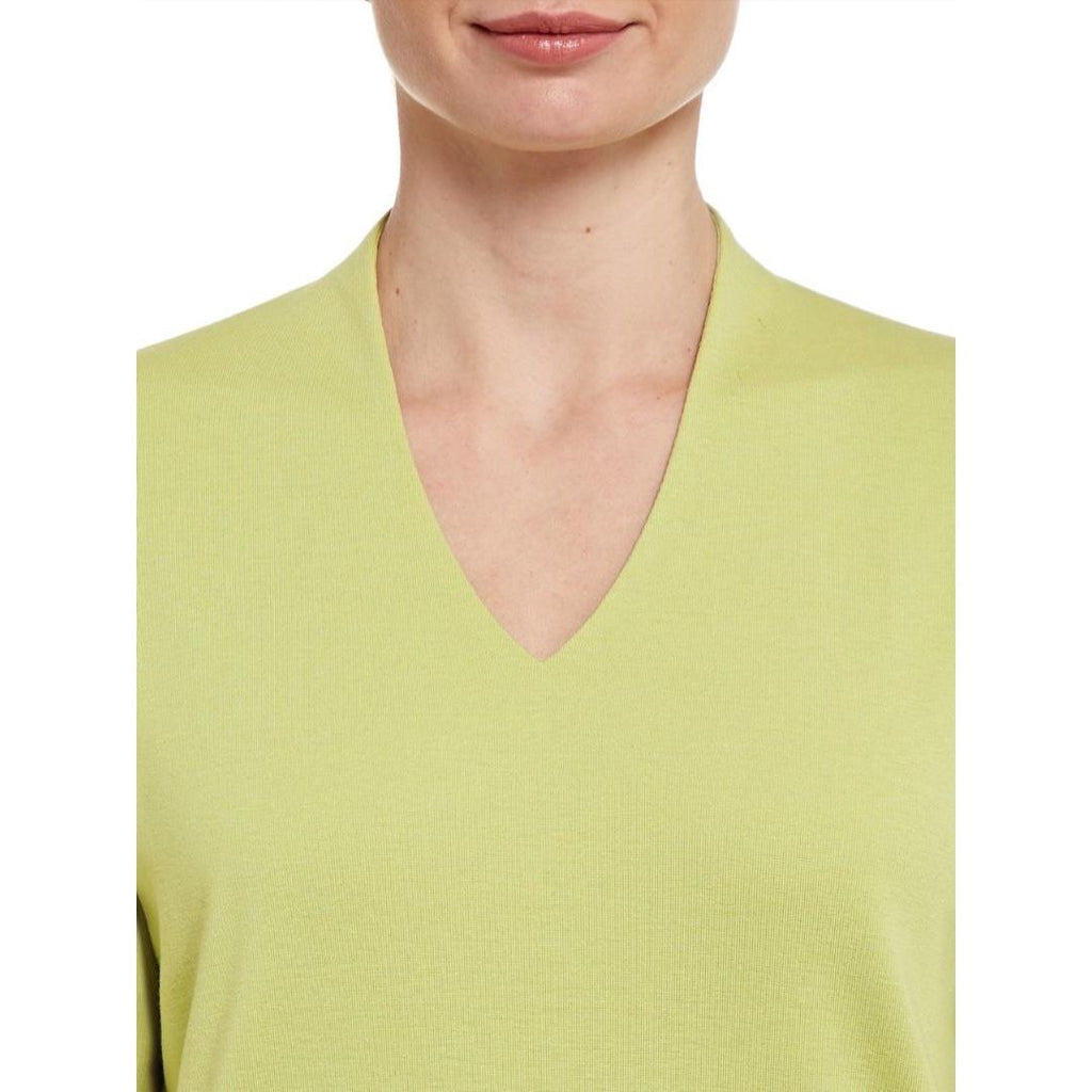 PENNY PLAIN Kiwi High Back V - Neck Top - Beales department store