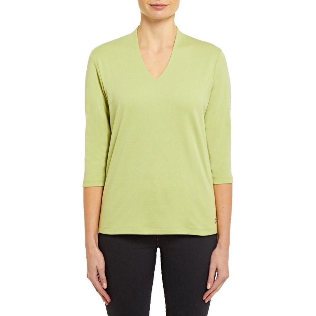 PENNY PLAIN Kiwi High Back V - Neck Top - Beales department store