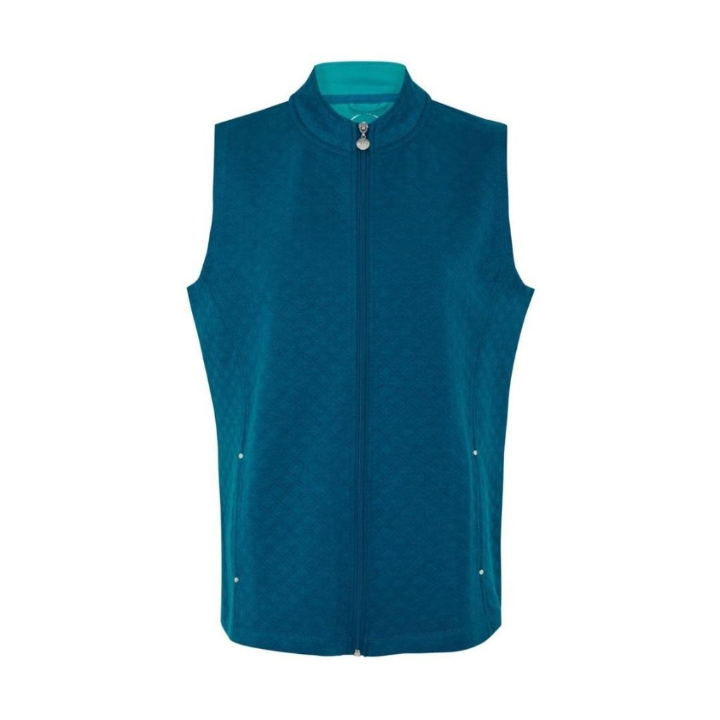 PENNY PLAIN Lagoon Blue Gilet - Beales department store