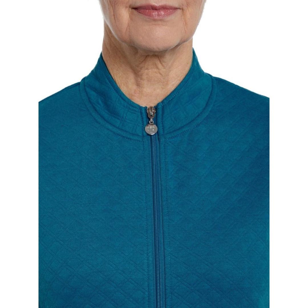 PENNY PLAIN Lagoon Blue Gilet - Beales department store