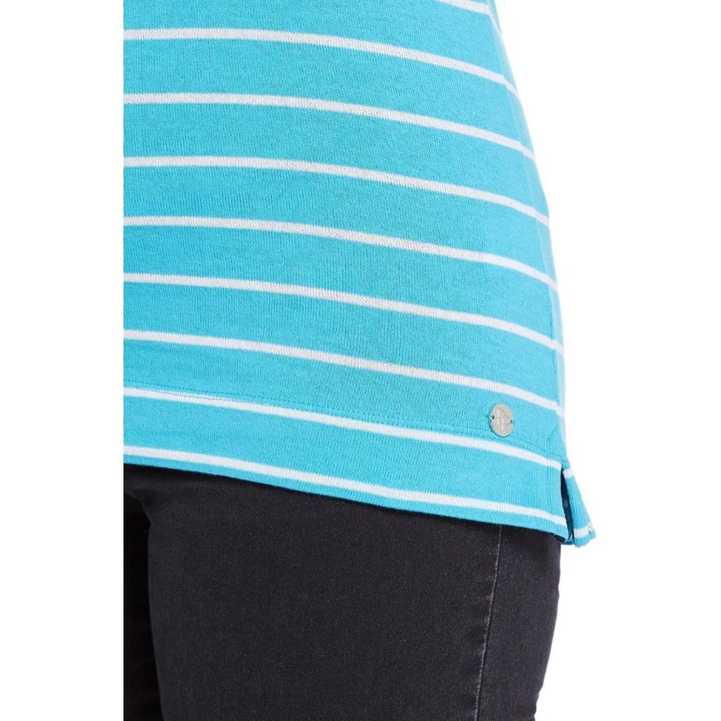 PENNY PLAIN Lagoon Striped Top - Beales department store