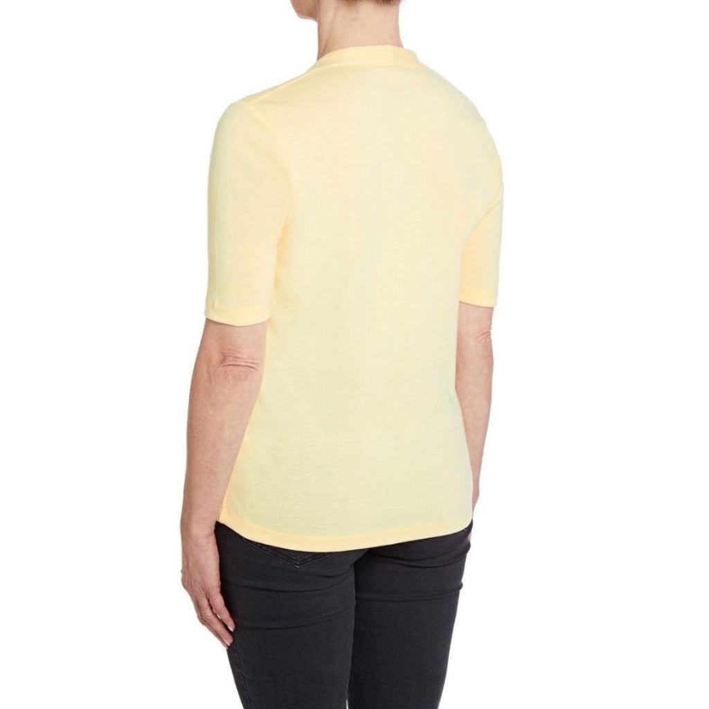 PENNY PLAIN Lemon High Back Sweet Heart Neck Top - Beales department store