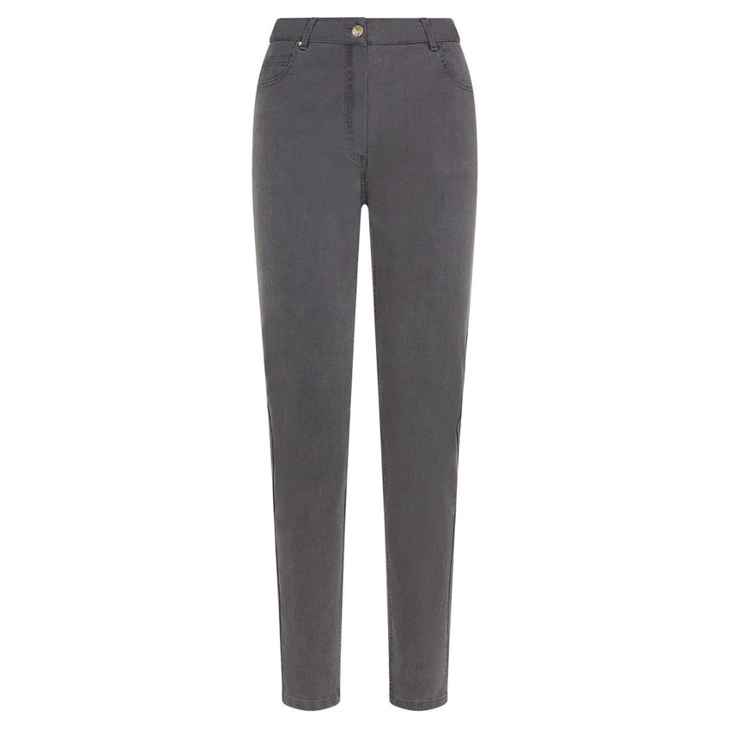 PENNY PLAIN Pewter Wash Grey Denim Jeans Regular - Beales department store