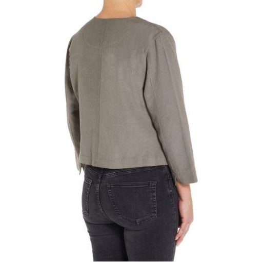 PENNY PLAIN Sage Crop Jacket - Beales department store