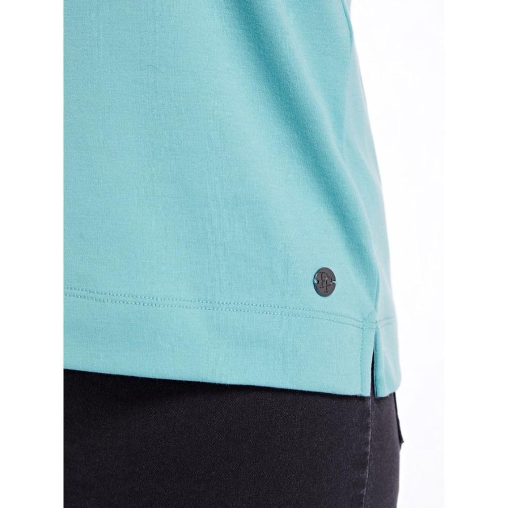 PENNY PLAIN Turquoise Nail Head Top - Beales department store