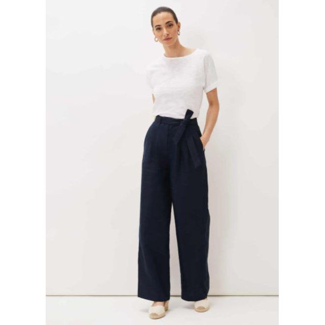 Phase Eight Aaliyah Trouser - Navy - Beales department store