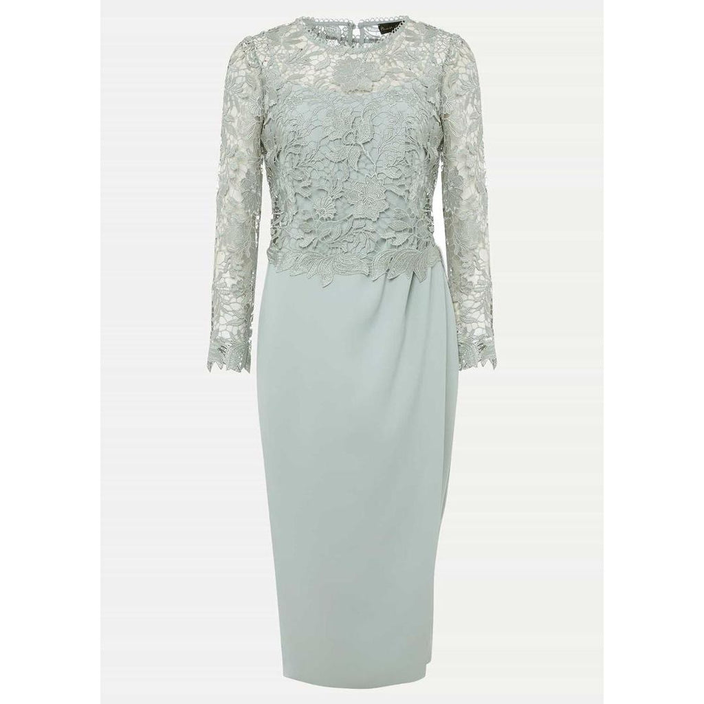 Phase Eight Adeline Double Layer Dress - Eau De Nil - Beales department store