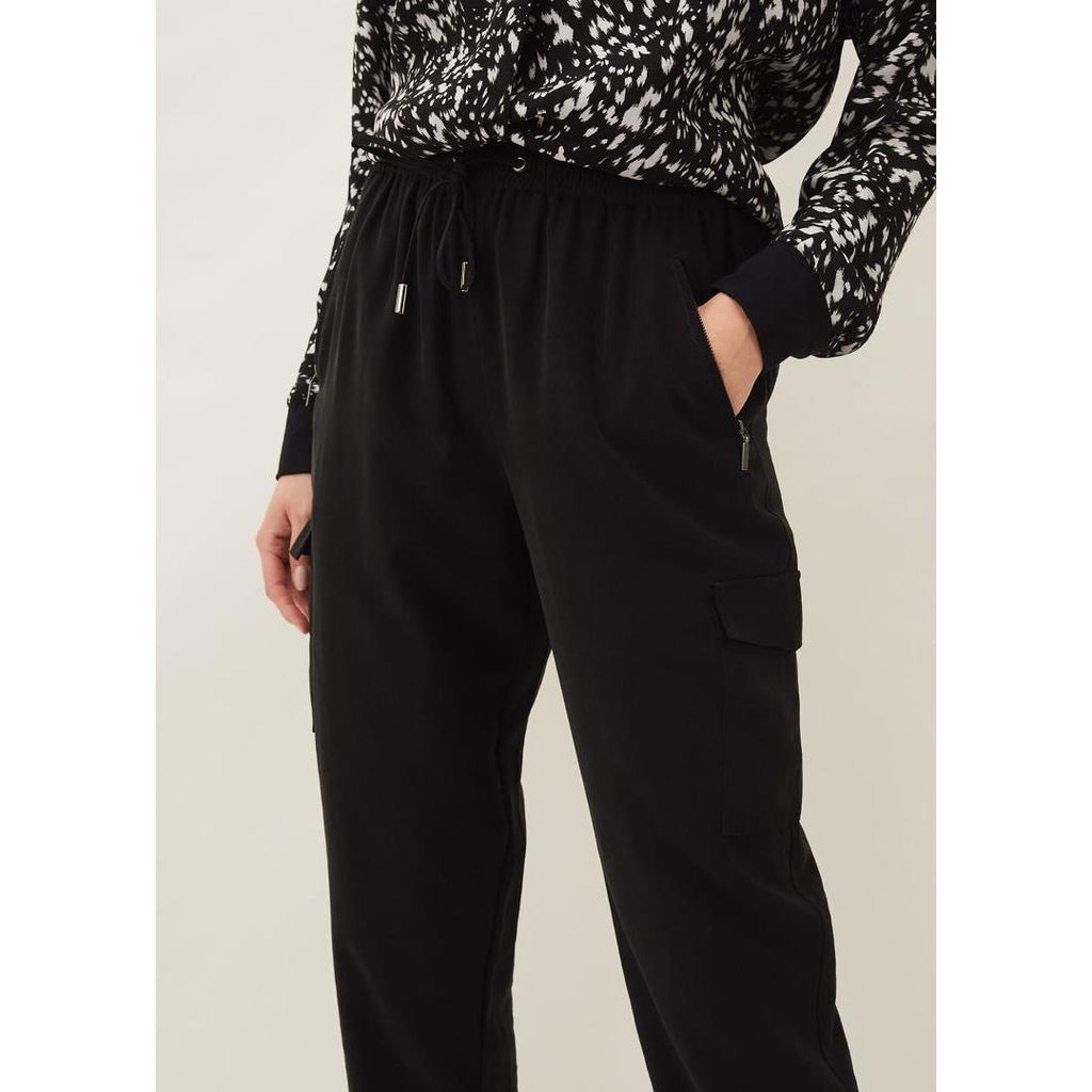 Phase Eight Alora Soft Jogger - Black - Beales department store