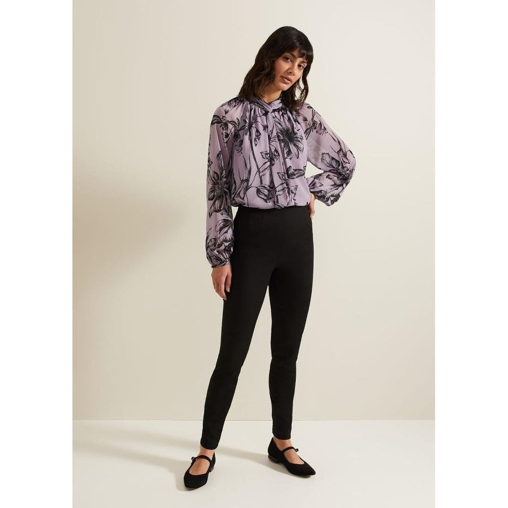 Phase Eight Amina Skinny Trousers - Black - Beales department store