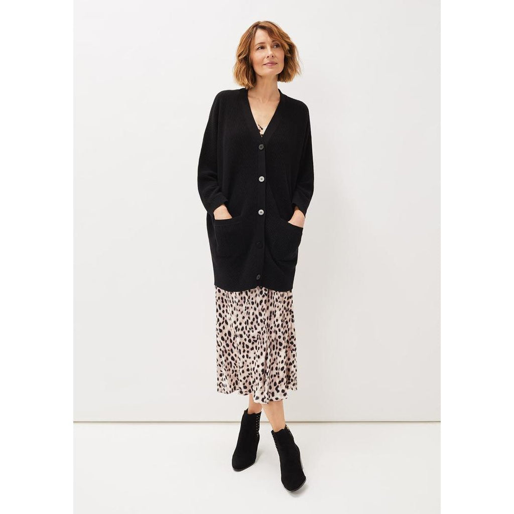 Phase Eight Annabella Cardigan - Black - Beales department store