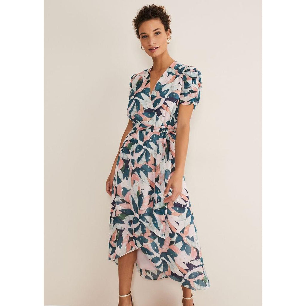 Phase Eight Averie Floral Dress - Multi - Beales department store