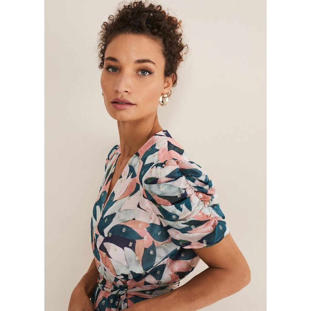 Phase Eight Averie Floral Dress - Multi - Beales department store