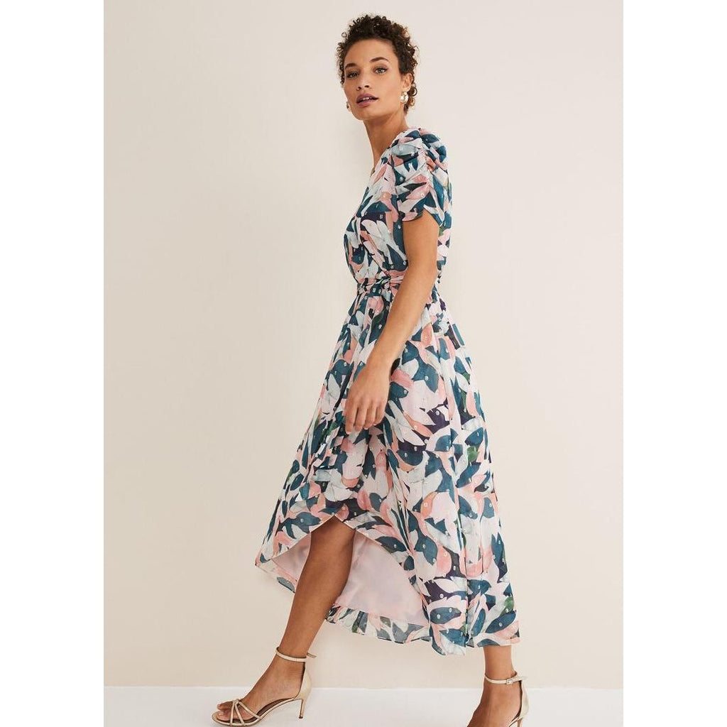 Phase Eight Averie Floral Dress - Multi - Beales department store