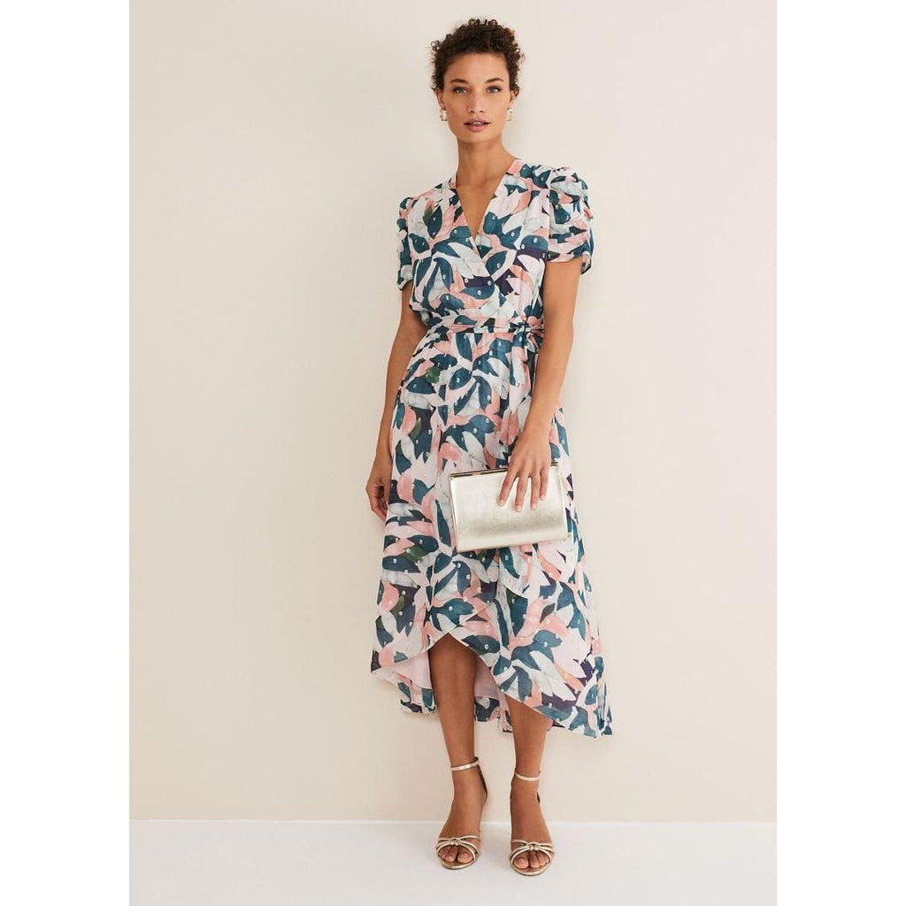 Phase Eight Averie Floral Dress - Multi - Beales department store