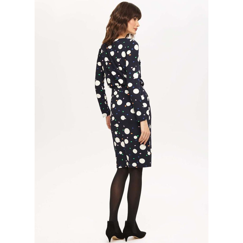 Phase Eight Bubble Print Dress Size 8 - Beales department store