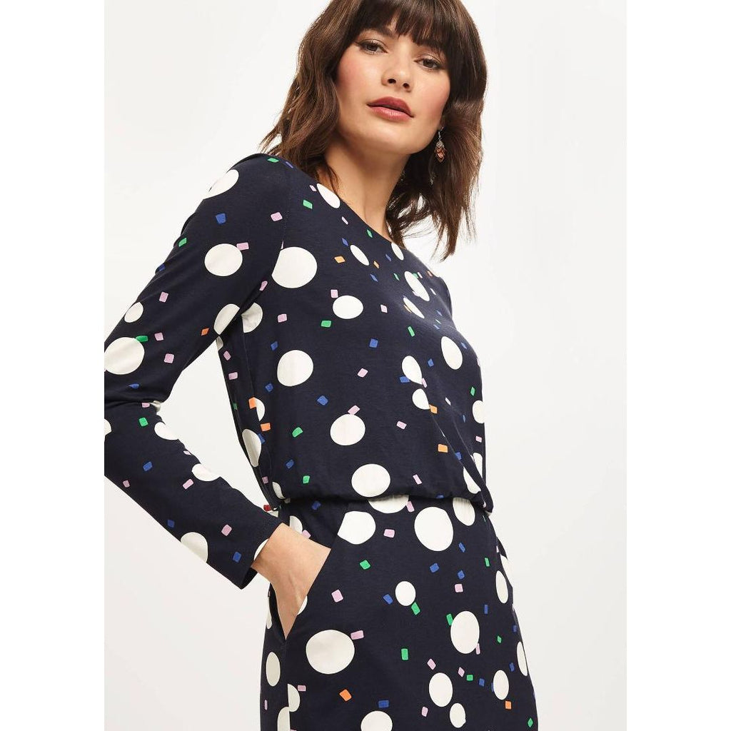 Phase Eight Bubble Print Dress Size 8 - Beales department store