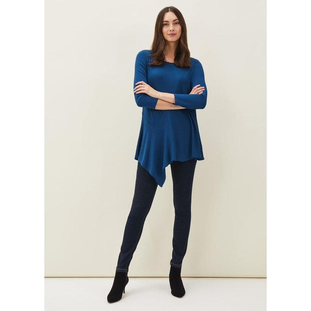 Phase Eight Chrissie Swing Top - Teal - Beales department store