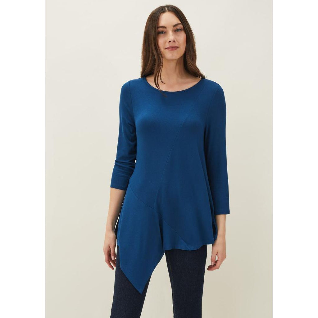 Phase Eight Chrissie Swing Top - Teal - Beales department store