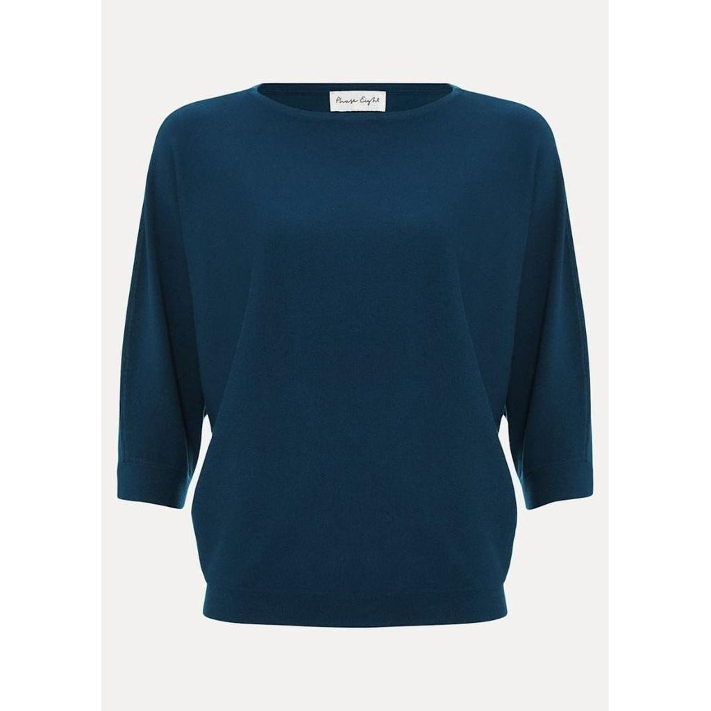 Phase Eight Cristine Knit Jumper - Petrol - Beales department store