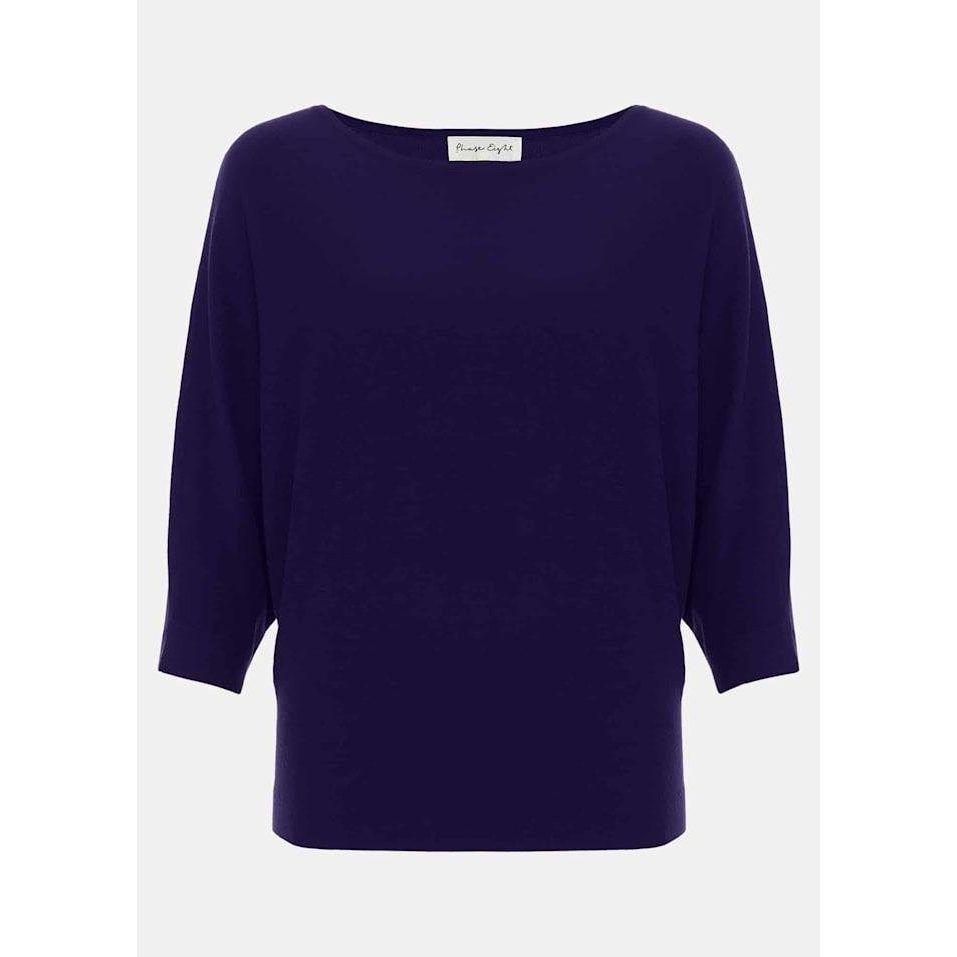 Phase Eight Cristine Knit Jumper - Purple - Beales department store