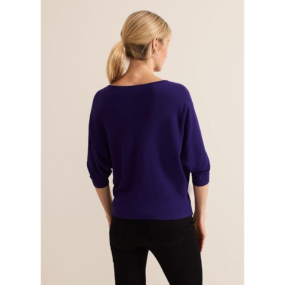 Phase Eight Cristine Knit Jumper - Purple - Beales department store