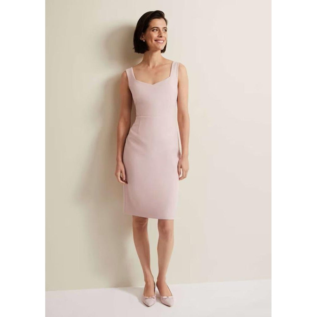 Phase Eight Daisy Lace Midi Dress - Pale Pink - Beales department store