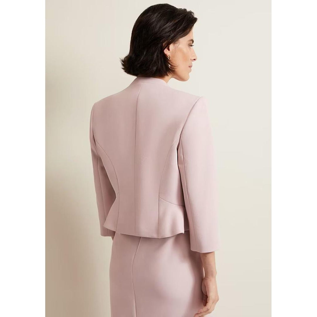 Phase Eight Daisy Peplum Jacket - Pale Pink - Beales department store