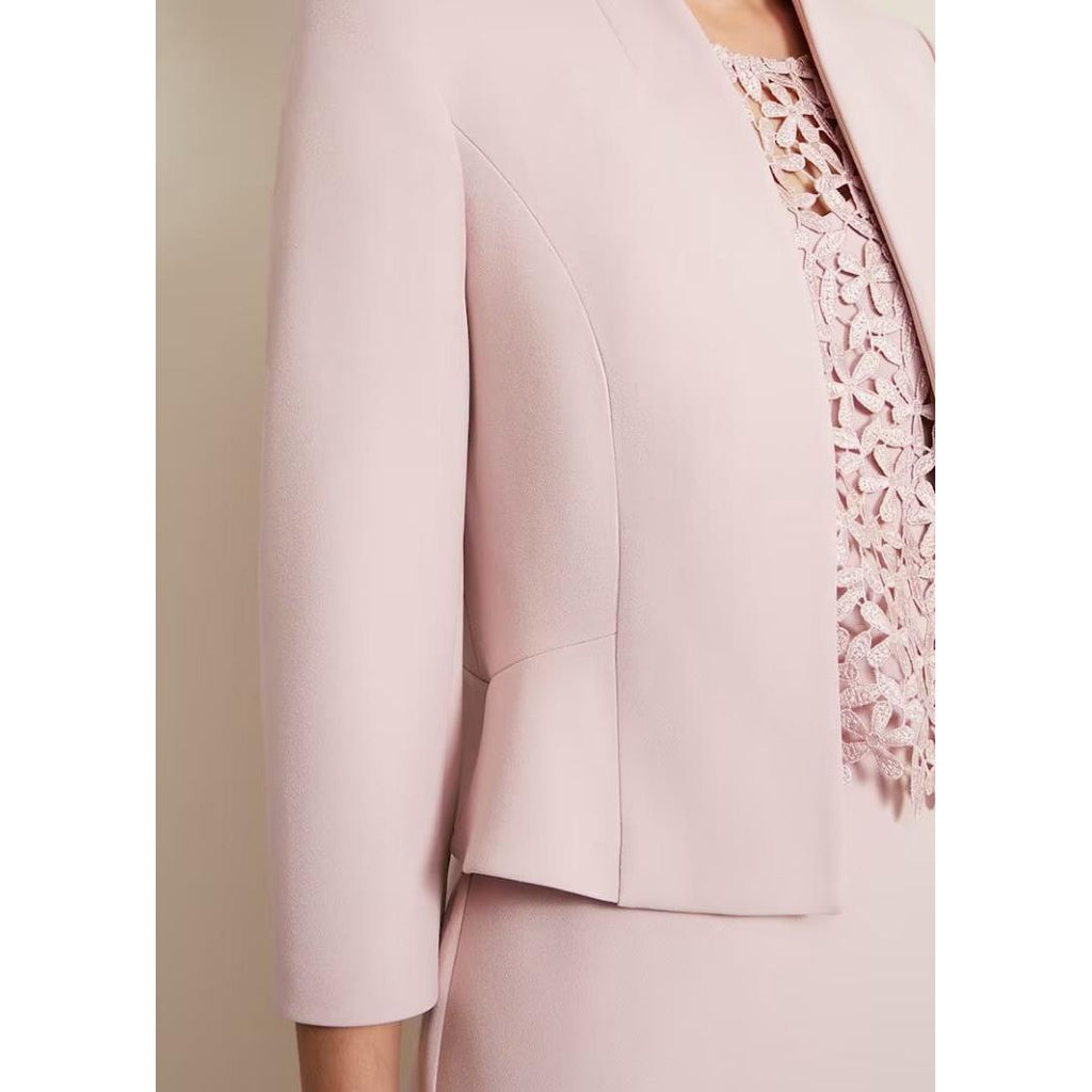 Phase Eight Daisy Peplum Jacket - Pale Pink - Beales department store