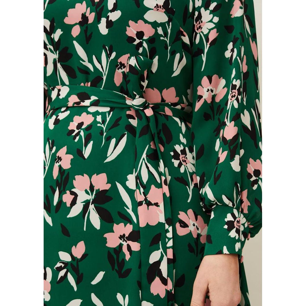 Phase Eight Emmy Floral Dress - Jade/Multi - Beales department store