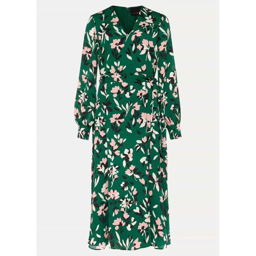 Phase Eight Emmy Floral Dress - Jade/Multi - Beales department store